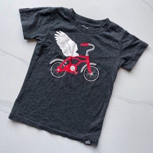 Whistle & Flute Flying Bicycle T-Shirt 3-4 Years